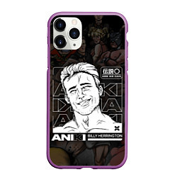 Чехол iPhone 11 Pro матовый BILLY HERRINGTON ANIKI, цвет: 3D-фиолетовый