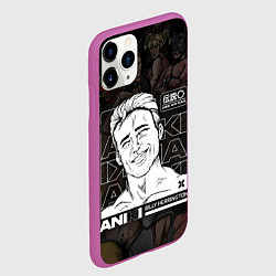 Чехол iPhone 11 Pro матовый BILLY HERRINGTON ANIKI, цвет: 3D-фиолетовый — фото 2
