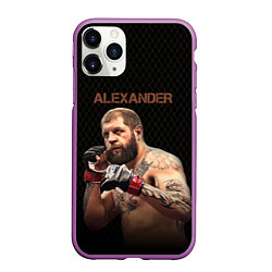 Чехол iPhone 11 Pro матовый Alexander The Grim Reape