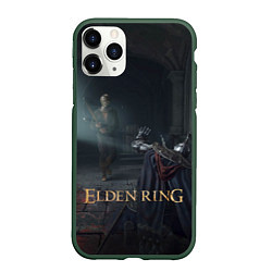 Чехол iPhone 11 Pro матовый Elden Ring - Нежить, цвет: 3D-темно-зеленый