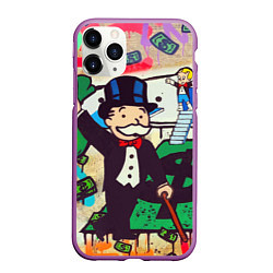 Чехол iPhone 11 Pro матовый Alec Monopoly ART