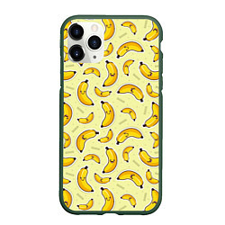 Чехол iPhone 11 Pro матовый Банановый Бум