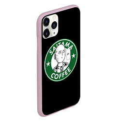 Чехол iPhone 11 Pro матовый ONE-PUNCH MAN OK COFFEE, цвет: 3D-розовый — фото 2