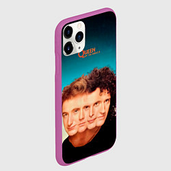 Чехол iPhone 11 Pro матовый Queen - The Miracle, цвет: 3D-фиолетовый — фото 2