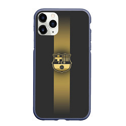 Чехол iPhone 11 Pro матовый Barcelona Gold-Graphite Theme