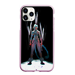 Чехол iPhone 11 Pro матовый Maddnes Jinx, цвет: 3D-розовый