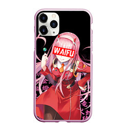 Чехол iPhone 11 Pro матовый 02, ZERO TWO, DARLING IN THE FRANXX