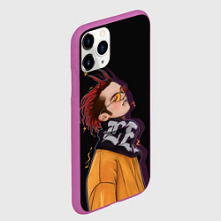 Чехол iPhone 11 Pro матовый Gone Fludd on style, цвет: 3D-фиолетовый — фото 2