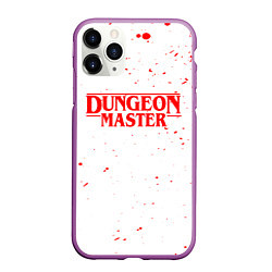 Чехол iPhone 11 Pro матовый DUNGEON MASTER BLOOD ГАЧИМУЧИ БЕЛЫЙ