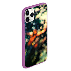 Чехол iPhone 11 Pro матовый Obscured by Clouds - Pink Floyd, цвет: 3D-фиолетовый — фото 2