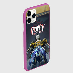 Чехол iPhone 11 Pro матовый ПОППИ ЗУБАСТЫЙ МОНСТ, цвет: 3D-фиолетовый — фото 2