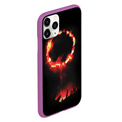 Чехол iPhone 11 Pro матовый DARK SOULS PRAISE THE SUN, цвет: 3D-фиолетовый — фото 2