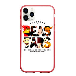 Чехол iPhone 11 Pro матовый Логотип Beastars