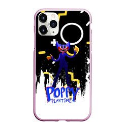 Чехол iPhone 11 Pro матовый Poppy Playtime Фигурки, цвет: 3D-розовый
