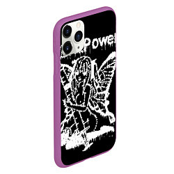 Чехол iPhone 11 Pro матовый Drain Power, цвет: 3D-фиолетовый — фото 2