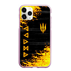 Чехол iPhone 11 Pro матовый The Witcher Neon