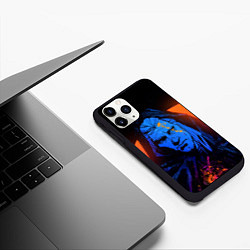 Чехол iPhone 11 Pro матовый НЕТФЛИКС ВЕДЬМАК 2, цвет: 3D-черный — фото 2