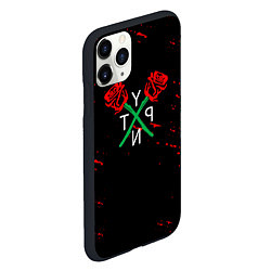 Чехол iPhone 11 Pro матовый Payton Moormeie rose, цвет: 3D-черный — фото 2