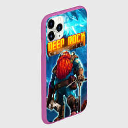 Чехол iPhone 11 Pro матовый Deep Rock Galactic Scout, цвет: 3D-фиолетовый — фото 2