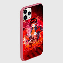 Чехол iPhone 11 Pro матовый Симон - Гуррен-Лаганн, цвет: 3D-малиновый — фото 2