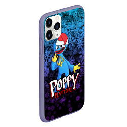 Чехол iPhone 11 Pro матовый POPPY PLAYTIME ПОППИ ПЛЕЙТАЙМ НОВЫЙ ГОД, цвет: 3D-серый — фото 2