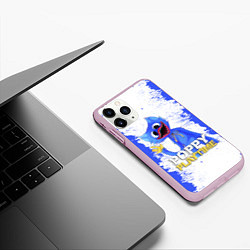 Чехол iPhone 11 Pro матовый POPPY PLAYTIME - ХАГГИ ВАГГИ ПРИВЕТ, цвет: 3D-розовый — фото 2