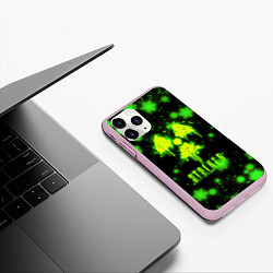 Чехол iPhone 11 Pro матовый НОВОГОДНИЙ СТАЛКЕР НОВЫЙ ГОД В STALKER 2022, цвет: 3D-розовый — фото 2