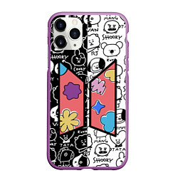 Чехол iPhone 11 Pro матовый Permission To Dance SPLIT BT21