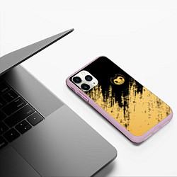 Чехол iPhone 11 Pro матовый Bendy and the ink machine - Вектор, цвет: 3D-розовый — фото 2