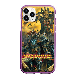 Чехол iPhone 11 Pro матовый Warhammer old battle, цвет: 3D-фиолетовый