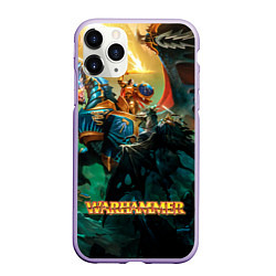 Чехол iPhone 11 Pro матовый Warhammer арт