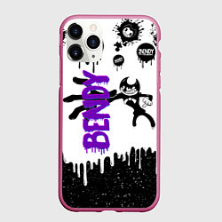 Чехол iPhone 11 Pro матовый Бенди длинная рука Bendy