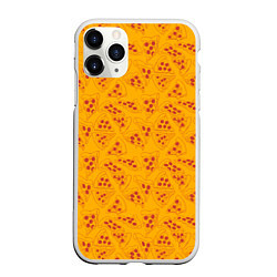 Чехол iPhone 11 Pro матовый Пиццерия, цвет: 3D-белый