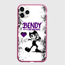 Чехол iPhone 11 Pro матовый HEART BENDY AND THE INK MACHINE