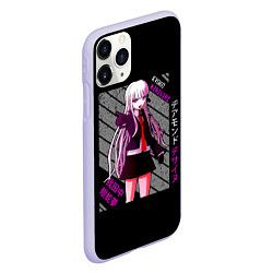 Чехол iPhone 11 Pro матовый Кёко Киригири - Danganronpa, цвет: 3D-светло-сиреневый — фото 2