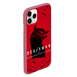 Чехол iPhone 11 Pro матовый BEASTMAN BERSERK БЕРСЕРК, ПРОКЛЯТИЕ, цвет: 3D-малиновый — фото 2