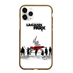 Чехол iPhone 11 Pro матовый Viral Theory LAGANN PARK, цвет: 3D-коричневый