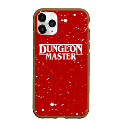 Чехол iPhone 11 Pro матовый DUNGEON MASTER BLOOD ГАЧИМУЧИ КРАСНЫЙ, цвет: 3D-коричневый