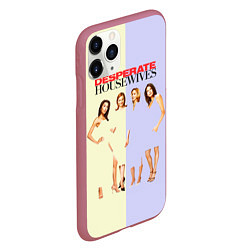 Чехол iPhone 11 Pro матовый Отчаянные Домохозяйки Desperate Housewives, цвет: 3D-малиновый — фото 2