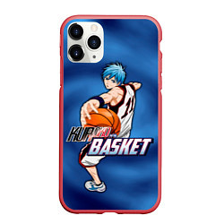 Чехол iPhone 11 Pro матовый Kuroko no Basuke Kuroko Tetsuya, цвет: 3D-красный