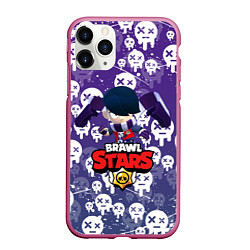 Чехол iPhone 11 Pro матовый EDGAR BRAWL STARS, ЛУЧШИЙ УБИЙЦА