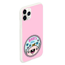 Чехол iPhone 11 Pro матовый Babys place, цвет: 3D-белый — фото 2