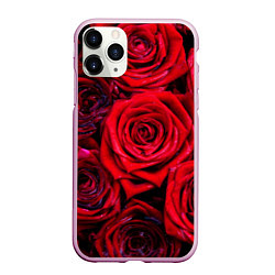Чехол iPhone 11 Pro матовый Вечернее вдохновение Любви, цвет: 3D-розовый