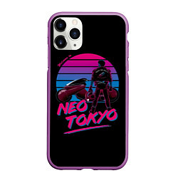 Чехол iPhone 11 Pro матовый Welkome to NEO TOKYO Akira, цвет: 3D-фиолетовый
