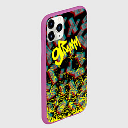 Чехол iPhone 11 Pro матовый 9 грамм: Деньги, цвет: 3D-фиолетовый — фото 2