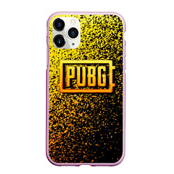 Чехол iPhone 11 Pro матовый PUBG - ПАБГ ОСКОЛКИ, цвет: 3D-розовый