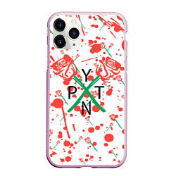 Чехол iPhone 11 Pro матовый Маленький пэйтон payton, цвет: 3D-розовый