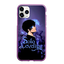 Чехол iPhone 11 Pro матовый Sung Jinwoo - Solo Leveling