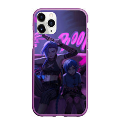 Чехол iPhone 11 Pro матовый Джинкс Паудер - Jinx Powder