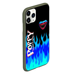 Чехол iPhone 11 Pro матовый Poppy Playtime - Fire, цвет: 3D-темно-зеленый — фото 2